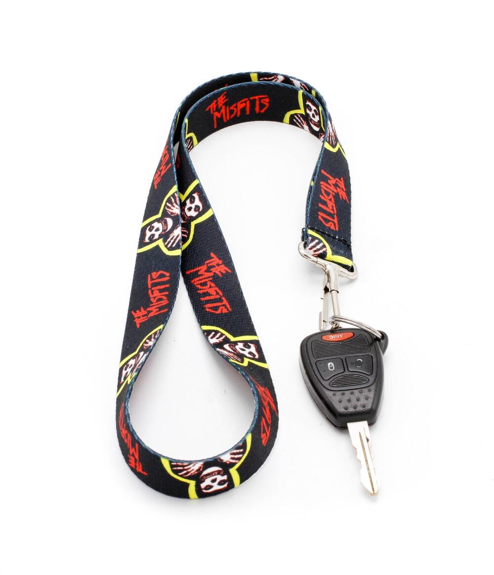 Misfits Horror Business Official Lanyard heavy duty key chain punk